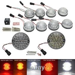 10 pièces lampe DEL lumière clignotants kit pour Land Rover Defender 90/110/130