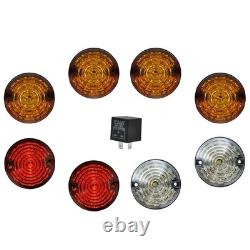 10X LED Indicateur lumineux clignotant Kit Pour Land Rover 90/110 Defender 90-16