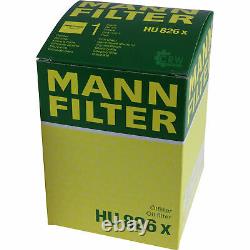 10x Original Mann Filtre à Huile Hu 826 X + 10x Sct Moteur Flush Rinçage de