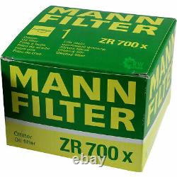 18x Original Mann Filtre à Huile ZR 700 X + 18x Sct Moteur Flush Rinçage de