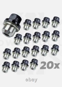 20x Nuts Kit Land Rover Discovery 1 Alloy Wheels Ecrou de jantes New Rrd500560