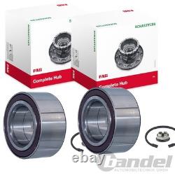 2X FAG Kit de Roulement de Roue Arrière Pour Jaguar Xe XF XJ Xk Land Rover