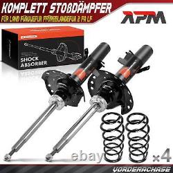 4x Complet Amortisseur Kit Avant pour Land Rover Freelander 2 Fa Lf