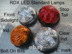 8 RDX 200Tdi LED Lumière / Lampes Kit Land Rover 90/110 1983-1994 Traditionnel
