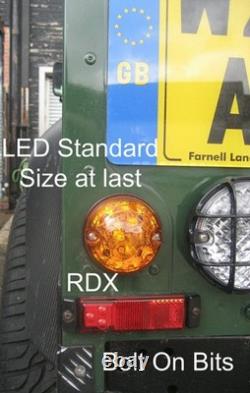 8 RDX 200Tdi LED Lumière / Lampes Kit Land Rover 90/110 1983-1994 Traditionnel