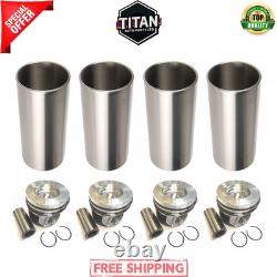 Carter De Cylindre Piston Kit LAND ROVER JAGUAR 2.0 DIESEL 204DTA 204DTD AJ20D4