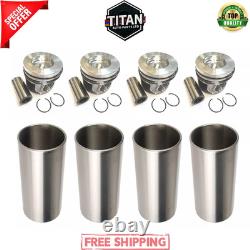 Carter De Cylindre Piston Kit LAND ROVER JAGUAR 2.0 DIESEL 204DTA 204DTD AJ20D4