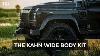 Custom Defender And The Kahn Wide Body Kit Behind The Build Ep 24 E C D Automotive Design