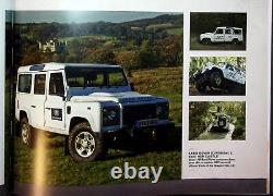 EF6001 Brochure Land Rover Defender Press Kit Final Edition & History English