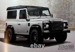 EF6001 Brochure Land Rover Defender Press Kit Final Edition & History English