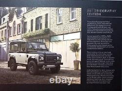 EF6001 Brochure Land Rover Defender Press Kit Final Edition & History English