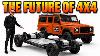 Electric Land Rover Defender Tesla Power Skateboard Chassis Better Handling Zero Oil Leaks