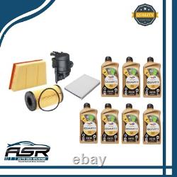 Filtres Kit D'Entretien + 0W30 7LT Total Jaguar Land Rover Discovery Range 2.0