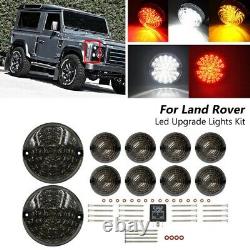 For Land Rover Défenseur 90-16 90/110 83-90 Complet LED Feux Kit Amélioration