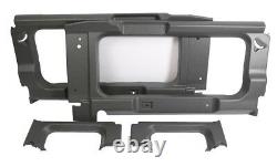 Gris Clair Vitre Arrière Surround Trim kit découpé pour Land Rover Defender 90