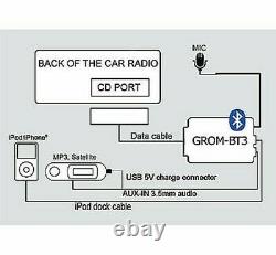 Grom Audio BT3 Integré Bluetooth Kit Rover 75 MG Zt Land Rover Discovery