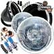 Halog&egrave;ne Conversion Phare Kit + Ampoules Pour Land Rover 1/2/2a/3 7 Scell&eacute;s