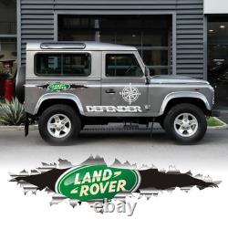 Kit Autocollant Stickers Bande Voiture Tout Terrain Land Rover 90 Off Road