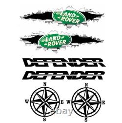 Kit Autocollant Stickers Bande Voiture Tout Terrain Land Rover 90 Off Road