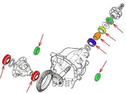 Kit Coussins Différentiel Arrière Pour Land Rover Freelander 1 982006 Diff-LR06