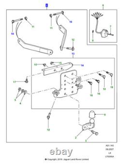 Kit D'Attelage Original LAND ROVER Defender 2007-2016 90'' OEM VPLDT0084