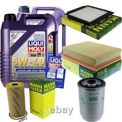 Kit D'Inspection Filtre Huile Liqui Moly 10L 5W-40 pour Land Rover Gamme LP 2.5 Kit D'Inspection Filtre Huile Liqui Moly 10L 5W-40 pour Land Rover Gamme LP 2.5
