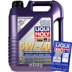 Kit D'Inspection Filtre Huile Liqui Moly 10L 5W-40 pour Land Rover Gamme LP 2.5 Kit D'Inspection Filtre Huile Liqui Moly 10L 5W-40 pour Land Rover Gamme LP 2.5