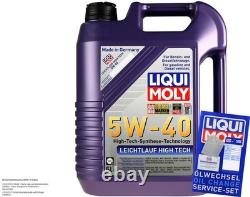 Kit D'Inspection Filtre Huile Liqui Moly 10L 5W-40 pour Land Rover Gamme LP 2.5 Kit D'Inspection Filtre Huile Liqui Moly 10L 5W-40 pour Land Rover Gamme LP 2.5