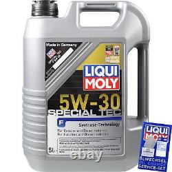 Kit D'Inspection Filtre LIQUI MOLY Huile 10L 5W-30 pour Land Rover Range Ls 3.6