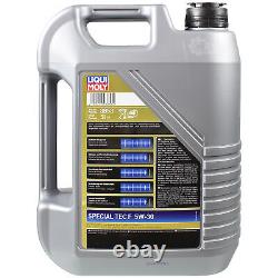 Kit D'Inspection Filtre LIQUI MOLY Huile 10L 5W-30 pour Land Rover Range Ls 3.6