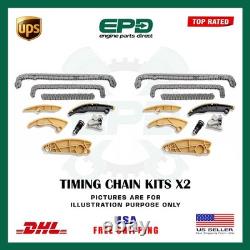 Kit De Chaîne De Distribution LAND ROVER X2 Pour Jaguar 2.0L Diesel