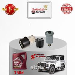 Kit De Filtre Et D'Huile Land Rover Defender 90/110 2.5 D 51KW 69CV 1993