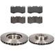 Kit De Plaquettes Et Disques Avant Compatible Pour Land Rover Range Rover Sport