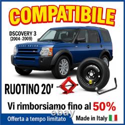 Kit De Roue De Secours Pour Land Rover Discovery 3 De 20 Avec Cric Et Clé