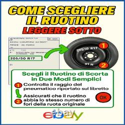 Kit De Roue De Secours Pour Land Rover Discovery 3 De 20 Avec Cric Et Clé