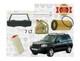 Kit Entretien 4 Filtres + 7 L Huile Castrol 5w30 Land Rover Freelander I 2.0 Td4