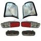 Kit Feux Clignotants Avant Et Arri&egrave;re Clairs Pour Land Rover Discovery 2