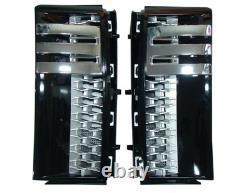 Kit Grilles Extén. D'aile Land Rover Range Rover 2010-2012 Noir-silver-chromé