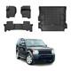 Kit Tapis De Sol Et Coffre Pour Land Rover Discovery Lr3 2004-2009 Noir Tpe