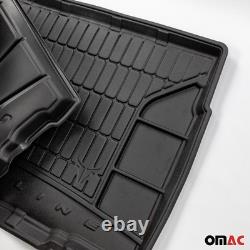 Kit Tapis de Sol et Coffre pour Land Rover Discovery LR3 2004-2009 Noir TPE