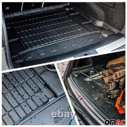 Kit Tapis de Sol et Coffre pour Land Rover Range Rover Evoque 2011-2018 TPE Noir