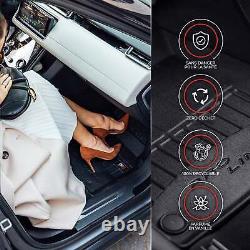 Kit Tapis de sol et coffre pour Land Rover Discovery 2009-2016 Noir OMAC Premium