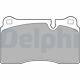 Kit De Plaquettes De Frein, Frein à Disque Delphi Lp2009 Land Rover Range Rove