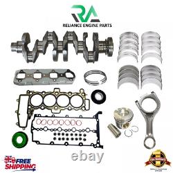 Land Rover & 204DTD 2.0 Alliage Acier Vilebrequin Avec Moteur Rebuild Kit Neuf