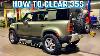 Land Rover Defender 110 On 35x12 50 Tires 2in Lift