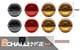 Land Rover Defender Amélioré Led Clignotant Kit & Relais Couleurs 8 Lam