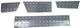 Land Rover Discovery 2 Carreaux Plaque Bordure Kit