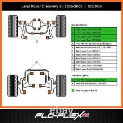 Land Rover Discovery 3 Moyeu Kit Avant + Anti-roulis Fourche Poly (2004-09 As)