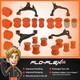 Land Rover Discovery 4 Moyeu Kit Avant + Arrière + Arb Polyuréthane (2004-09)