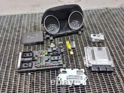 Land Rover Evoque I 2014 Diesel Moteur ECU Kit Et Serrure Set SKE58930 54744